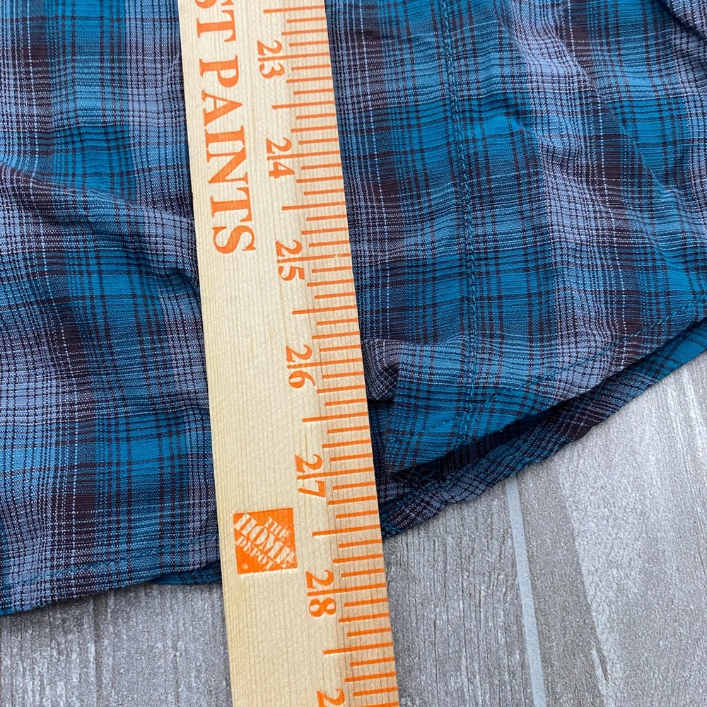 Columbia sportswear Omni shade sun protection men’s long sleeve plaid shirt M - Picture 13 of 13